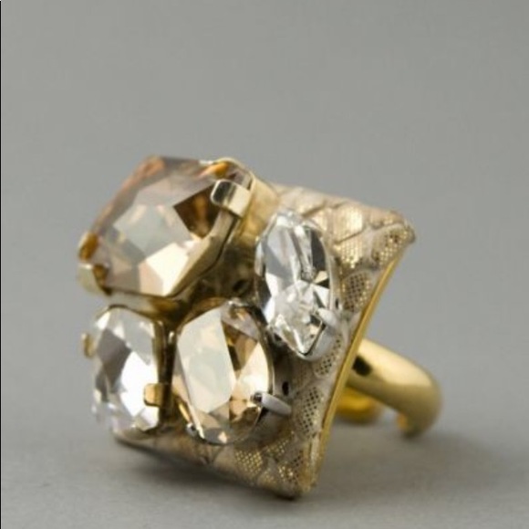 TED ROSSI- Python and Swarovski Bangle and Ring - Picture 5 of 5